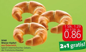 Eurospar SPAR Wiener Kipferl aus Österreich, Angebot
