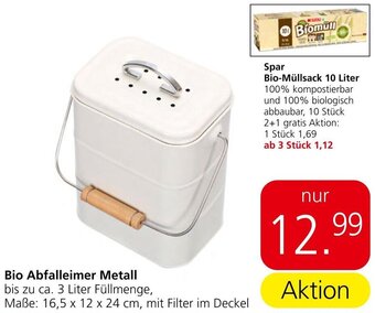 Eurospar Bio Abfalleimer Metall Angebot