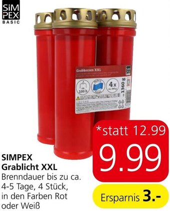 Eurospar SIMPEX Grablicht XXL Angebot