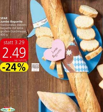 Eurospar SPAR Jumbo Baguette 400 g Angebot