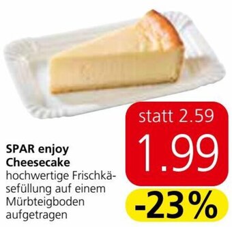Eurospar SPAR enjoy Cheesecake Angebot