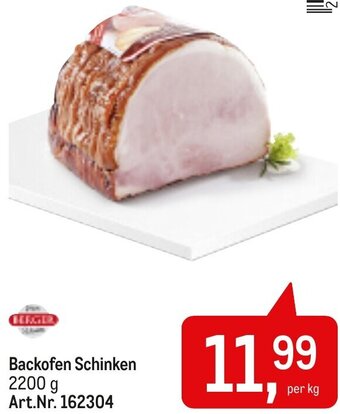 AGM Backofen Schinken 2200 g Angebot