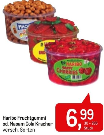 AGM Haribo Fruchtgummi od. Maoam Cola Kracher versch. Sorten Angebot
