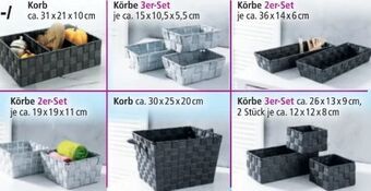 Norma Ordnungskörbe Angebot