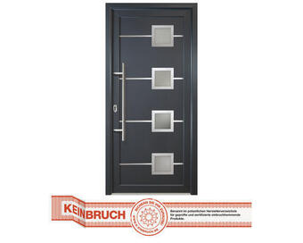 Hornbach Haustür signum modell 1 rc2 aluminium weiß/titan 80x214 cm din links Angebot