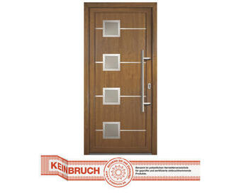 Hornbach Haustür signum modell 1 rc2 kunststoff goldenoak/goldenoak 83x214 cm din rechts Angebot