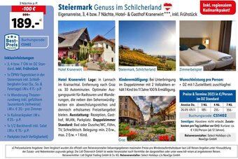 Lidl Steiermark Genuss im Schilcherland Angebot