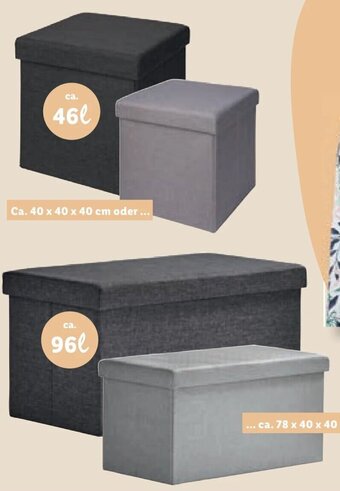 Lidl LIVARNO home Sitzhocker Angebot