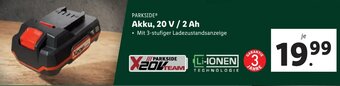 Lidl PARKSIDEⓇ Akku, 20 V/2 Ah Angebot