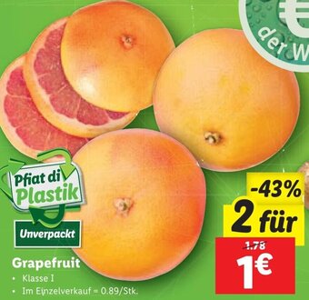 Lidl Grapefruit Angebot