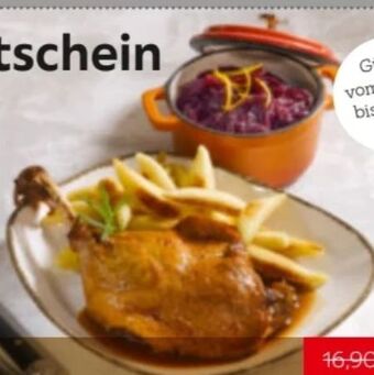 XXXLutz Entenkeule Angebot