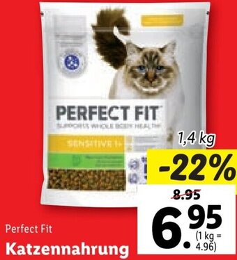 Lidl Perfect Fit Katzennahrung 1,4 kg Angebot