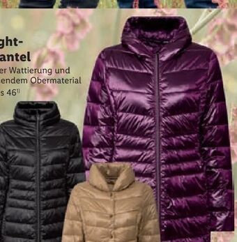 Lidl Damen lightweight-mantel Angebot