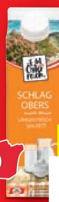 Lidl Schlagobers Angebot