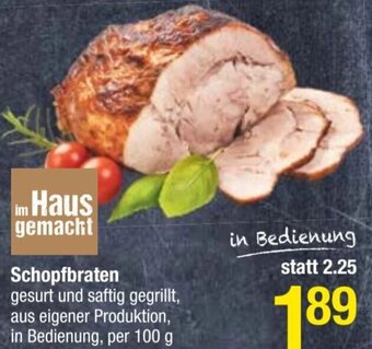 Maximarkt Schopfbraten Angebot