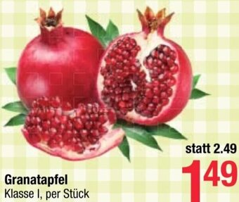 Maximarkt Granatapfel Klasse I, per Stück Angebot