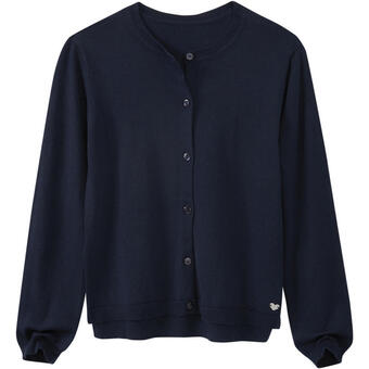 Ernsting's family Mädchen strickjacke mit knopfleiste Angebot