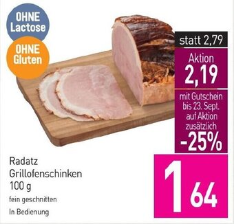 Sutterlüty Radatz Grillofenschinken 100 g Angebot
