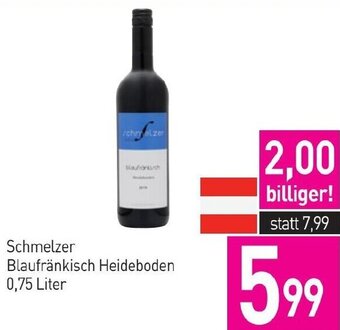 Sutterlüty Schmelzer Blaufränkisch Heideboden 0,75 Liter Angebot