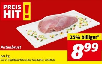 Nah&Frisch Putenbrust per kg Angebot