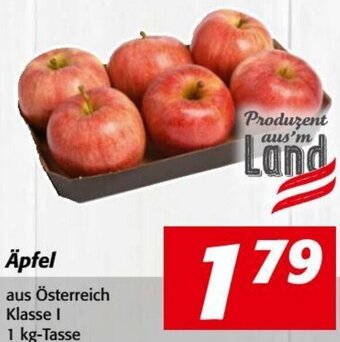 Nah&Frisch Äpfel aus Österreich Klasse I 1 kg-Tasse Angebot