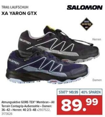 Hervis TRAIL-LAUFSCHUH XA YARON GTX Angebot