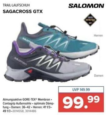 Hervis TRAIL-LAUFSCHUH SAGACROSS GTX Angebot