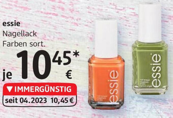 dm essie Nagellack Farben sort. Angebot