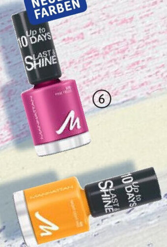 dm MANHATTAN Last & Shine Nagellack Angebot