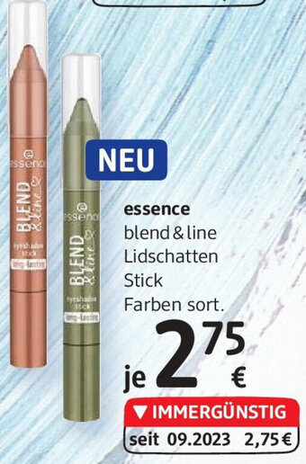 dm essence blend & line Lidschatten Angebot