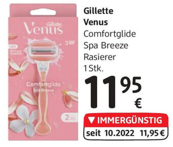 dm Gillette Venus Comfortglide Spa Breeze Rasierer 1 Stk. Angebot