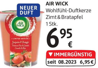 dm AIR WICK Wohlfühl-Duftkerze Zimt & Bratapfel 1 Stk. Angebot