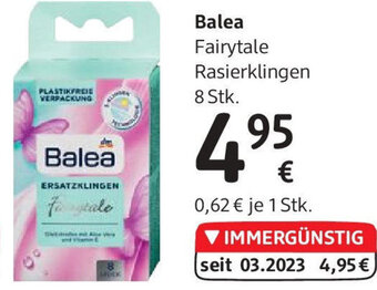 dm Balea Fairytale Rasierklingen 8 Stk. Angebot