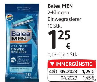 dm Balea MEN 2-Klingen Einwegrasierer 10 Stk. Angebot