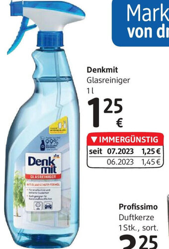 dm Denkmit Glasreiniger 1L Angebot