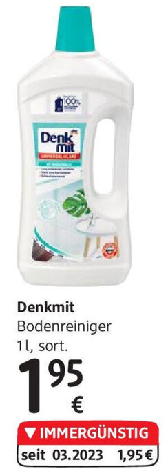 dm Denkmit Bodenreiniger 1l, sort. Angebot