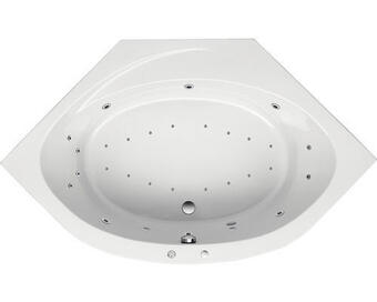 Hornbach Whirlpool ottofond saskia system exklusiv 150x150 cm weiß Angebot