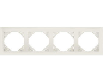 Hornbach Rahmen 4-fach logus weiß ice Angebot