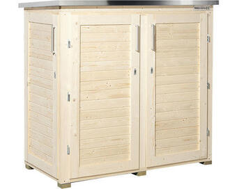 Hornbach Gartenschrank weka terrassen q 160x75x161 cm natur Angebot