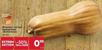 Billa Da komm' ich her! Speisekürbis >>Butternuss«< per Kilo Angebot