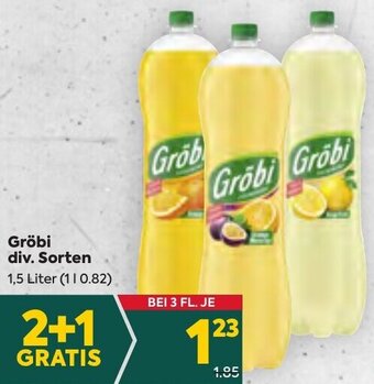 Billa Gröbi div. Sorten 1,5 Liter Angebot