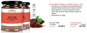 Bärbel Drexel Power Milk mit Kakao und Maca Pulver, 120g Angebot