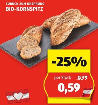 Hofer ZURÜCK ZUM URSPRUNG BIO-KORNSPITZ Angebot