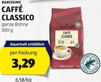 Hofer BARISSIMO CAFFÉ CLASSICO  500g Angebot