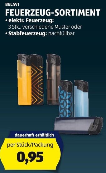 Hofer BELAVI FEUERZEUG-SORTIMENT Angebot