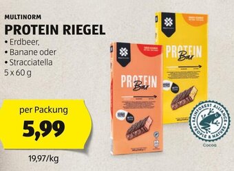 Hofer MULTINORM PROTEIN RIEGEL Angebot