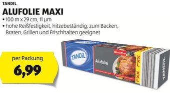 Hofer TANDIL ALUFOLIE MAXI Angebot