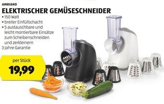 Hofer AMBIANO ELEKTRISCHER GEMÜSESCHNEIDER Angebot