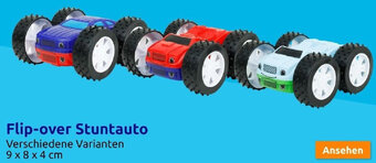 Action Flip-over Stuntauto Verschiedene Varianten 9 x 8 x 4 cm Angebot
