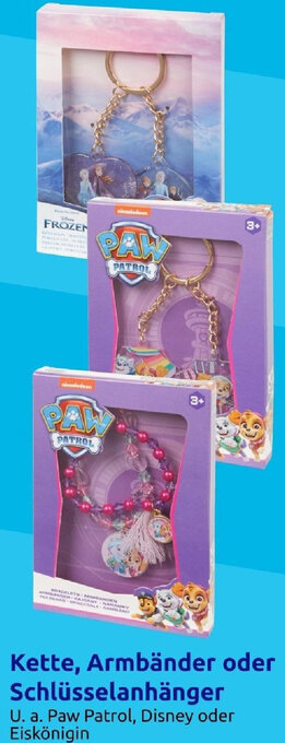 Action Kette, Armbänder oder Schlüsselanhänger Angebot